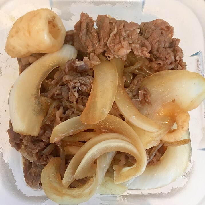 牛肉のすき焼き風煮